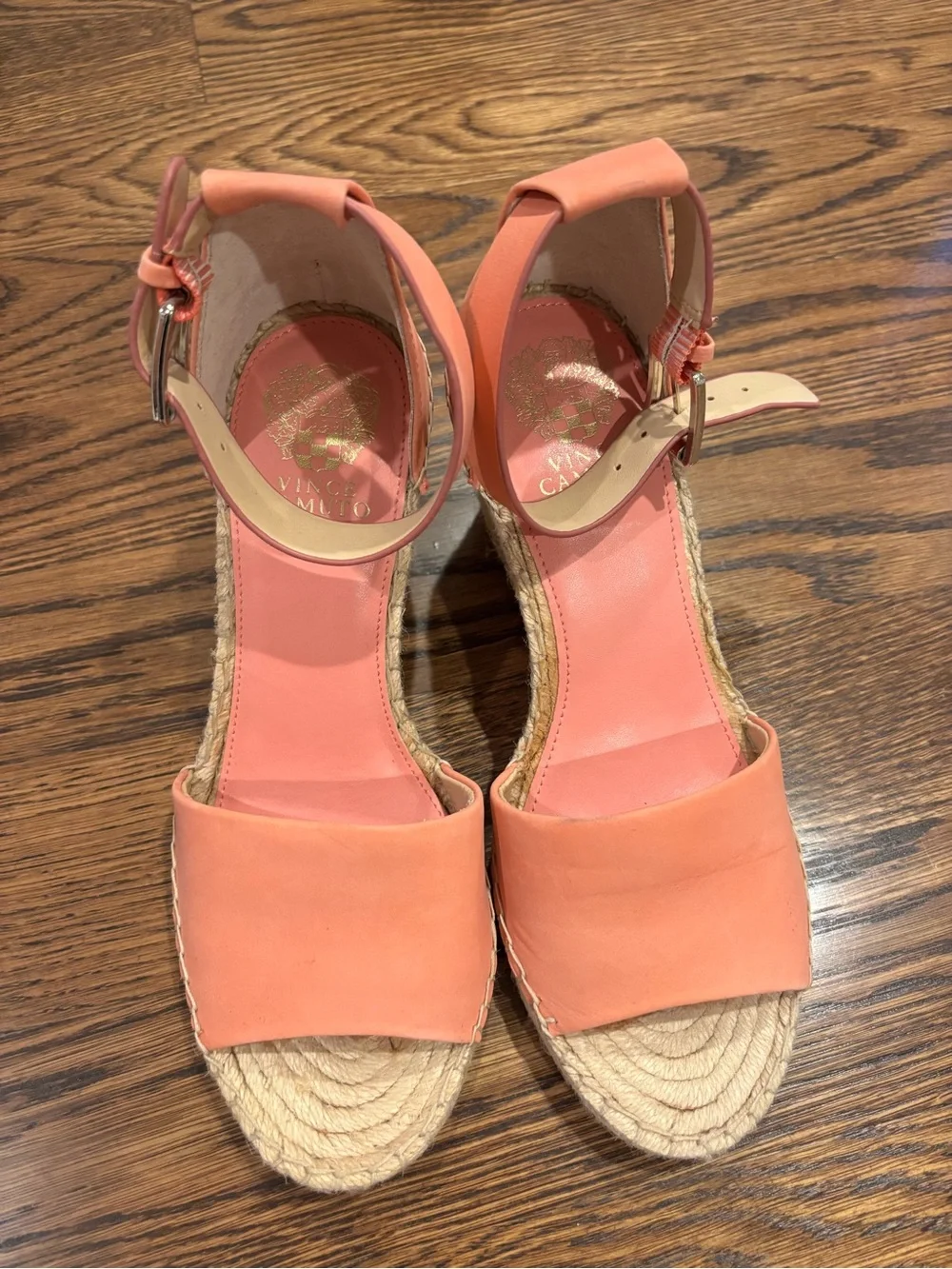 Vince Camuto Coral Ankle-Strap Espadrille Wedge